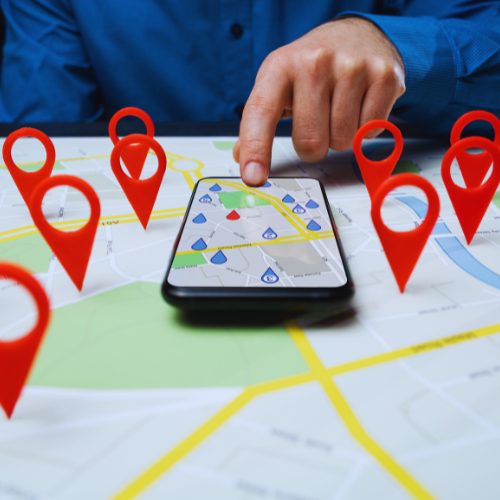 google map location