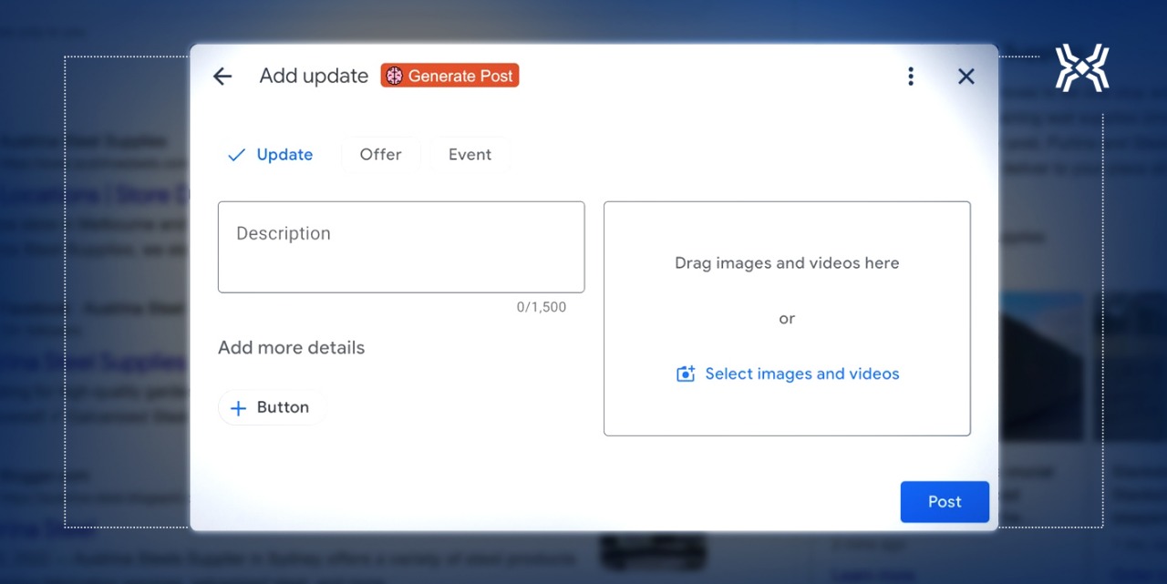 google business update profile
