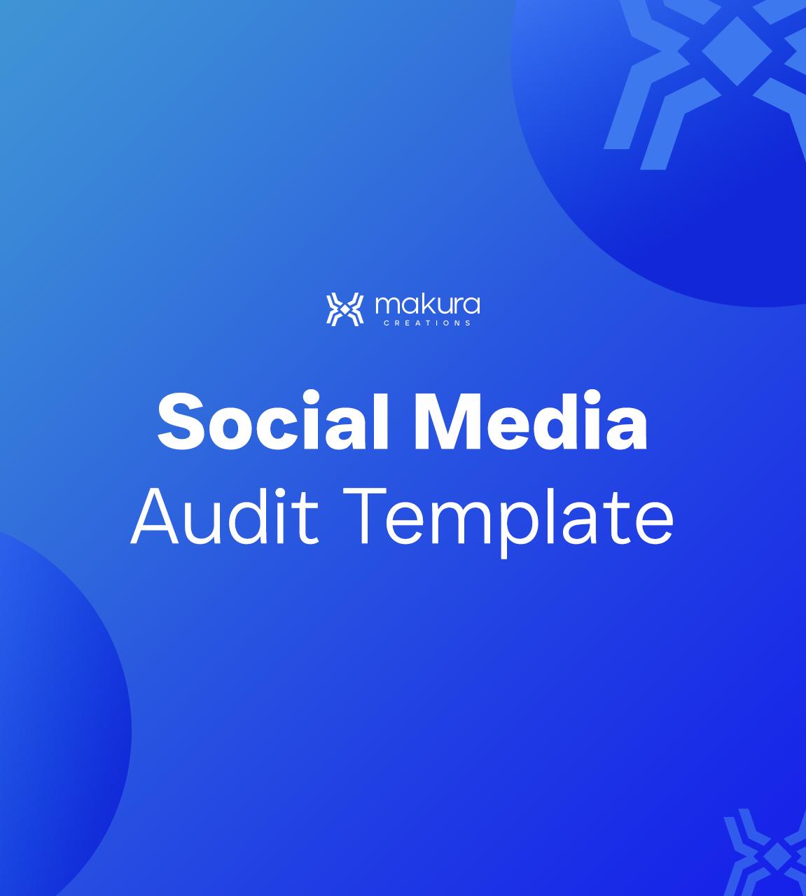 Social Media Audit Template